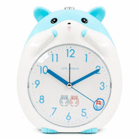 Cute Animal Alarm Clock Cartoon Bedside Alarm Clock Non-Ticking Silent for Children, Toddlers, Students, Nightstand, Bedroom, Desk