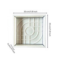 Concrete Paver Form DIY Walkway Forming Tool Easy to Use Garden Walkway Former for DIY Enthusiasts, Patio, Yard, Driveway