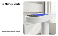 Digital Height Weight Scale Voice Broadcast Stadiometer Scale Large LED Display Acoustic Body Composition Analyzer for Adults, Hospital, School, Gym