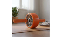Double-Bearing Core Roller Stable Textured Grip Core Roller Orange Exercise Equipment for Indoor Fitness