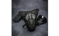 Headphone Opening Motorcycle Leg Bag Breathable Back Waist Crossbody Bag Buckle Closure Waterproof Thigh Pouch Molded Surface