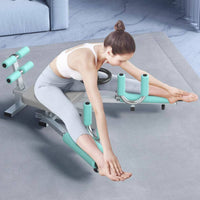 Hip Opener Split Stretcher 180° Full Extension Leg Stretching Machine Adjustable Fitness Equipment Heavy Duty Steel Frame for Home Workout