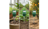 Analog Soil Moisture Meter Lightweight Soil Moisture Tester Portable Measuring Instrument Compact for Gardeners, Plant Lovers, Growers