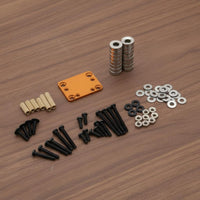 1/28 Scale Car Body Mounting Kit Lightweight Invisible Car Mounting Kit Construction Sleek Mount for DIY Projects
