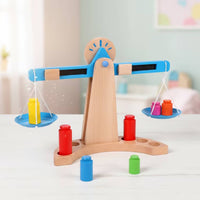 Early Learning Wooden Balance Scale Toy
