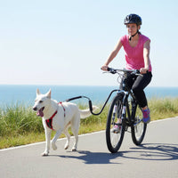 Handsfree Two-Wheeler & Pet Leash Shock Absorbing Cycle Dog Exerciser Easy Installation Pet Supply for Cyclists