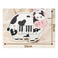 Early Educational Cartoon Creature Piano Toy Multi-Functional Kids Mini Piano for Toddlers