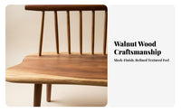 Natural Border Freeform Wood Chair Artisanal Look Indoor Furniture Artistic Design Armchair Statement Piece for Interior Designers, Art Collectors, Tea Room, Bedroom, Reading Nook, Office