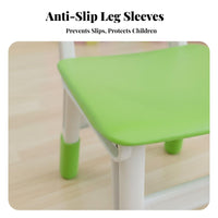With spine-supporting spine-supportingrest Height-Adjustable spine-supportingrest Chair Anti-Slip Feet Height-Adjustable kids' Stool Thickened Design children's Furniture Child-Safe Construction for Parents, Kindergarten, Home