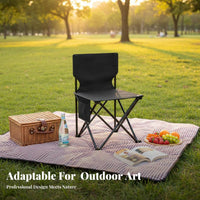 Foldable Design Portable Sketching Stool Folding Camping Chair small-sized Size Camp Seat Easy Storage for Art Students, Fishermen, al fresco dinings, Outdoors, Fishing, Hiking