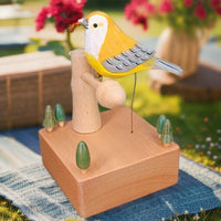 Mechanical Bird Music Box Electric Toy