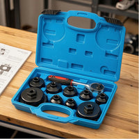 10 Pieces Removal Tool Kit Aluminum Alloy Wrench Kit Socket-Style Cup Wrench Set for Home Mechanics
