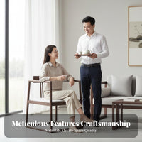 Modern Chinese design Wooden Frame Sofa and Armchair Minimalist Design Living Room Seating Multiple Configurations Available Lounge Set Thick Cushions for Homeowners, Interior Designers, Business Owners, Hotel, Showroom, Reception Area, Office