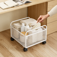 6 Tier Garage Storage Shelving Unit, Mobile Garage Storage rack on Wheels, Easy Assembly for DIY Tools, Sturdy Material