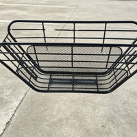 Large Capacity Electric Bike Basket Sturdy Mountain Bike Basket Heavy Duty Transport Storage Easy to Install for School, Commuting, Shopping