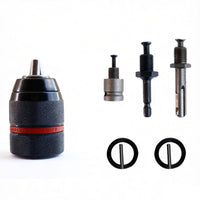 Self-Locking Drill Chuck Knurled Self-Locking Sturdy chuckDuty Tool for Machinists