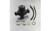 Forced Induction Blow off Control Device with Hoses 25mm Dual Port Diverter Control Device Aluminum Alloy Auto Part for Car Enthusiasts, Tuner