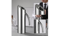 Polished Stainless Steel Pitcher Mirror Finish Metal Water Pitcher Silver Carafe Sturdy for Home Kitchen, Taverns