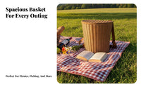 spinepack design Woven Foraging Pack with Straps Large Capacity spine Basket Multipurpose Harvesting Hamper Lightweight for outdoor mealkers, Market-Goers, outdoor meal, Outdoors, Shopping, woodland