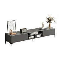Contemporary Television Cabinet Italian Design Television Stand Media Cabinet Sturdy Construction Low Profile Suitable for Apartment Dwellers Home Living Room Decoration