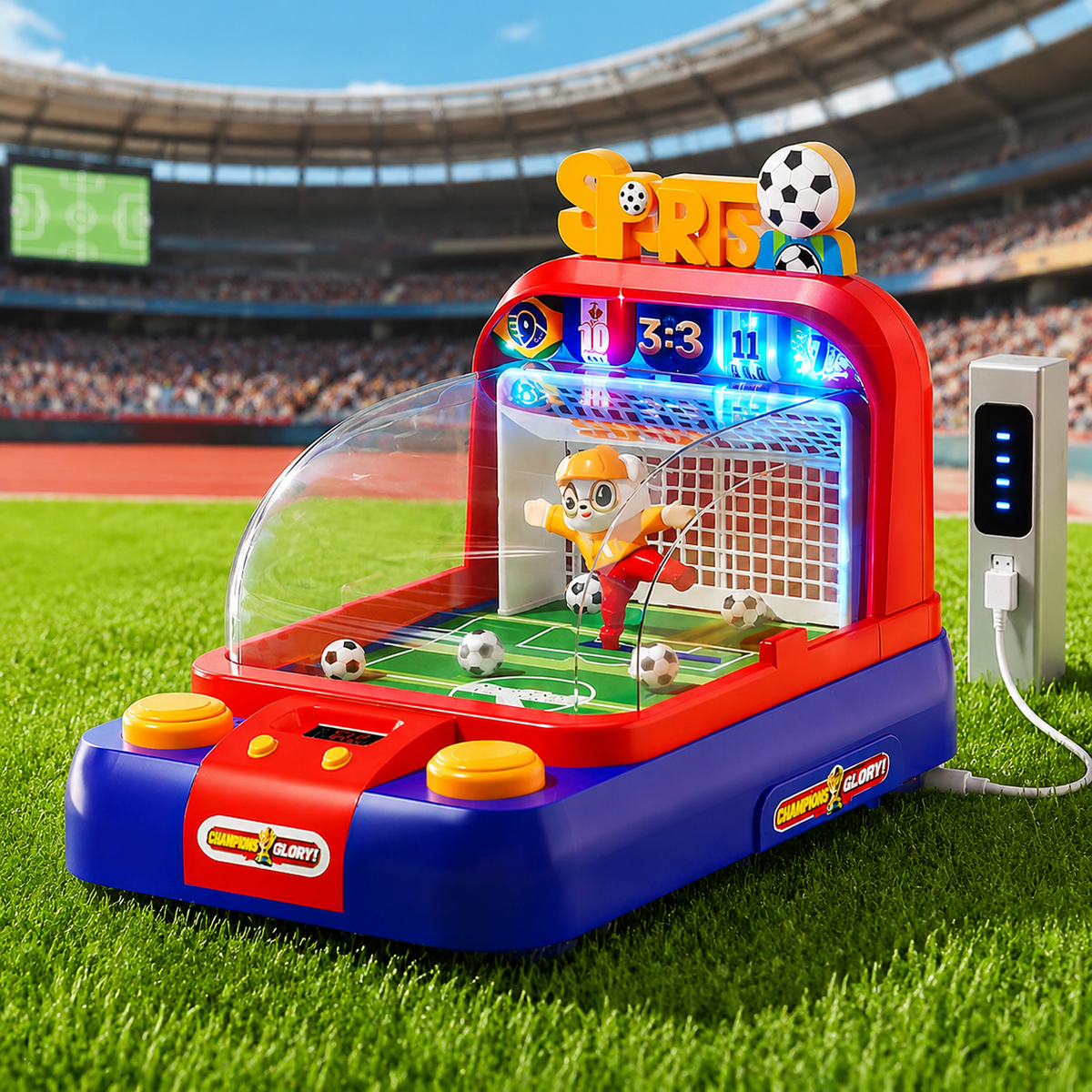 tabletop soccer game