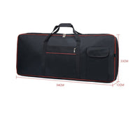 Padded Keyboard Bag Portable Keyboard Gig Bag Robust Lightweight for Rehearsals