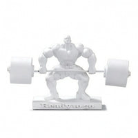Bodybuilder Figurine Fitness Gym Ornament Masculine Desk Figurine for Bodybuilders