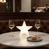 Portable LED Star Lamp Festive Home Decor 3D Design for Party