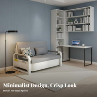 Foldable Design Pull-extendable Armchair Bed Space-Saving Folding Ottoman Bed twofoldUse adaptable Seating Multi-Functional for Small Apartment Dwellers, Homeowners, Office Workers, Balcony, Guest Room