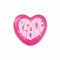 Soft Heart Stress Ball Portable Heart Press Toy Fun Slow Rebound Stress Ball for Office, Travel