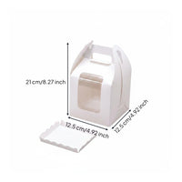 Rolled Roll Box Cake Roll Box Sturdy Bakery Storage for Takeaway
