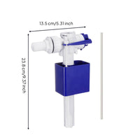 Adjustable-Height Toilet Inlet Valve Compatible Toilet Fill Valve Standard Plumbing Part Long-Lasting for Bathroom Repair