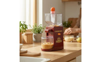 Homemade Peanut Butter Machine with Collection Cup Compact Electric Peanut Butter Maker Removable Nut Paste Machine Fresh for Families