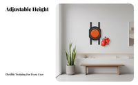 Wall Mounted Punching Pad Space-Saving Design Boxing Wall Target Peel-and-Stick Application Boxing Instructor Hit Absorbing Hit