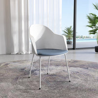 5 Pieces Space-Saving 4-Seater Round Kitchen Suite Multi-Purpose Table and Chair Set Modern Design Dining Group Easy to Clean for Apartment Dwellers, Small Business Owners, Homeowners, Reception Area, Office, Cafe, morning meal corner