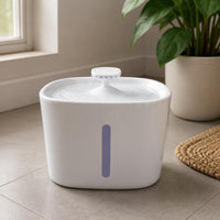 No Wet Mouth Pet Water Fountain Quiet Automatic Pet Fountain Easy to Clean for Cats, Dogs, Indoor