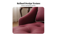 Elegant Design Upholstered Fainting Couch timeless design Chaise Lounge Comfortable Recliner Daybed long-lasting Frame for Adults, Homeowners, Interior Designers, Living Room, Bedroom, perusing corner, Study