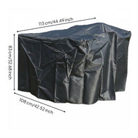 Shiny Coated Quadcopter Dust Cover Dustproof Agricultural Quadcopter Rain Cover Sun Protection Oxford Cloth Equipment Tarp for Farm