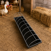 Feeding Trough for Group Feeding, Rectangular Feeding Trough for Calves and Cattle, Poultry, Ducks, Geese, Hygienic