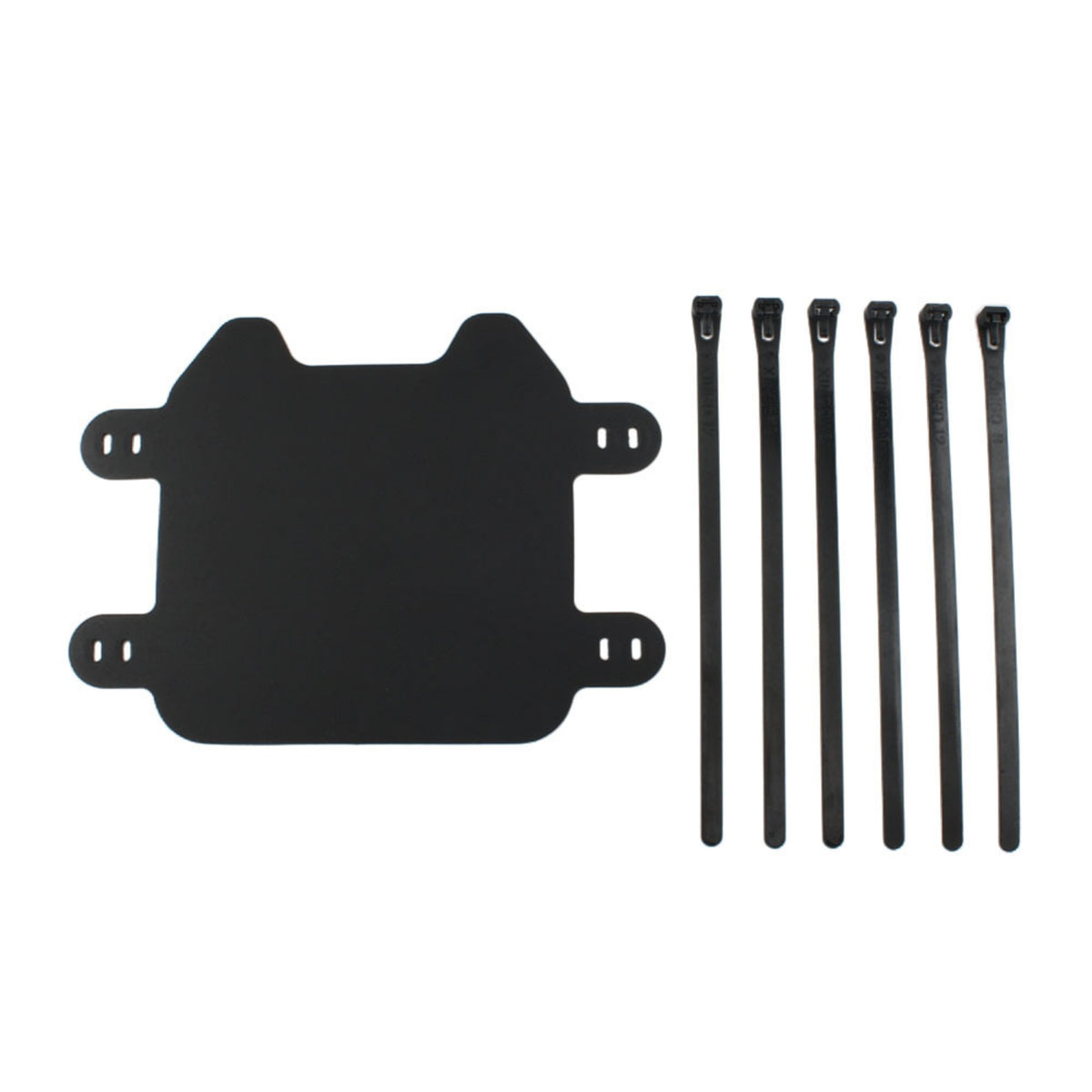 Front Number licenses Plate Cover Motorcycle Front Number licenses Plate Black