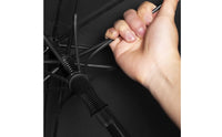 Classic Straight Shaft Umbrella Manual Umbrella with Foam Handle Ergonomic Non-Automatic for Travel