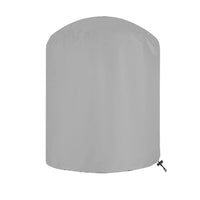 Waterproof Round Barbecue Grill Cover Weatherproof Round Grill Cover Dustproof Heavy Duty for Backyard