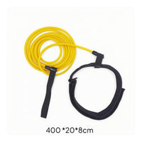 Portable Swimming Resistance Belt Kit Heavy-Duty Swimming Tether Instructor Kit Low-Impact Swim Harness Above-Ground for Athletes