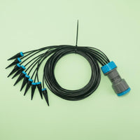10 Heads 10-Head Micro-Watering System Easy to Clean Light Mist Irrigation Kit Quick Connector Plant Watering System for Balcony