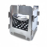 Ultralight Alcohol Burner Pot Stand Portable Interlocking Burner Cross Stand Easy Assembly Miniature Pot Support Compact Design for Campers, Backpackers, Hikers, Self-Driving Tour, Backpacking, Picnic