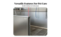 Electric Lift Pet Grooming Tub Heavy Duty Electric Lift Dog Grooming Tub Non-Slip Height Adjustable Pet Bathtub