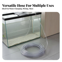Aquarium Water Change Hose Easy to Cut Clear PVC Tubing Clear PVC Tube for DIY Enthusiasts