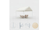 Canopy Tent Waterproof Market Tent Straight Leg Quick-Setup up Canopy for Vendors, Event Planners, Outdoor Events, Backyard
