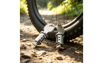 2 Pieces Keyed Alike Replacement Lock Cylinder Spring-Loaded Lock Core with Keys Metal Core Cylinder Silver-Toned for Cyclists