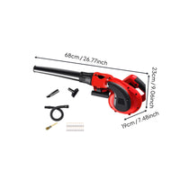Strong Airflow Computer Cleaning Blower Turbine Fan Design High Power Dust Blower Ergonomic Handle for Garage